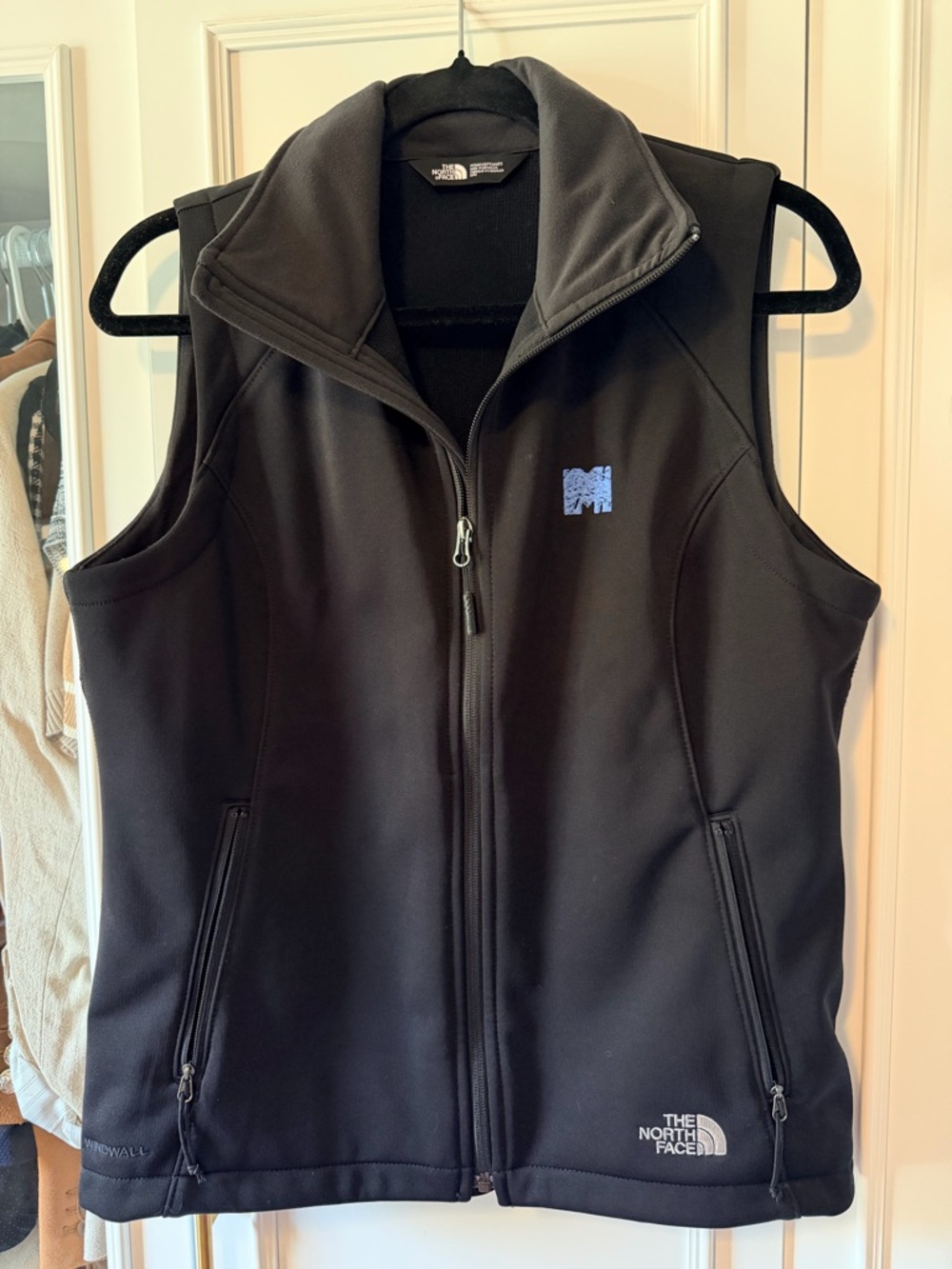 The North Face Black Women's Jacket with White Logo